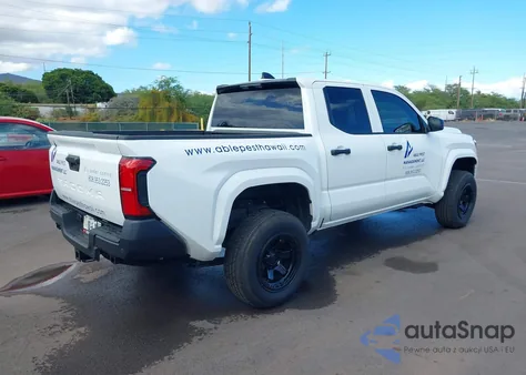 2025 Toyota Tacoma Sr 2Wd из США, поврежденный, VIN 3TYKD5HN6ST022163